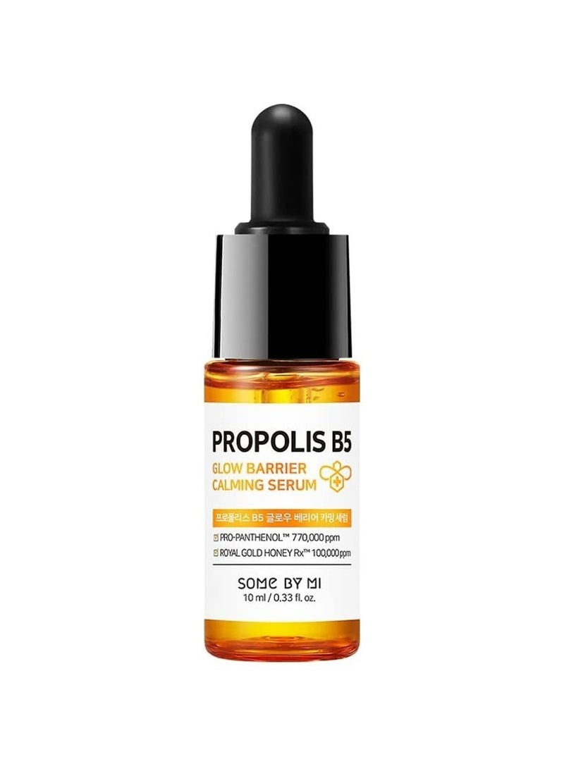 Propolis B5 Glow Barrier Calming Starter Kit - Includes Glow Oil + Toner + Serum + Cream - Skin Care Routine 4 Step Solution For Sensitive And Calming Skin - Travel Kit Of 4 100ml