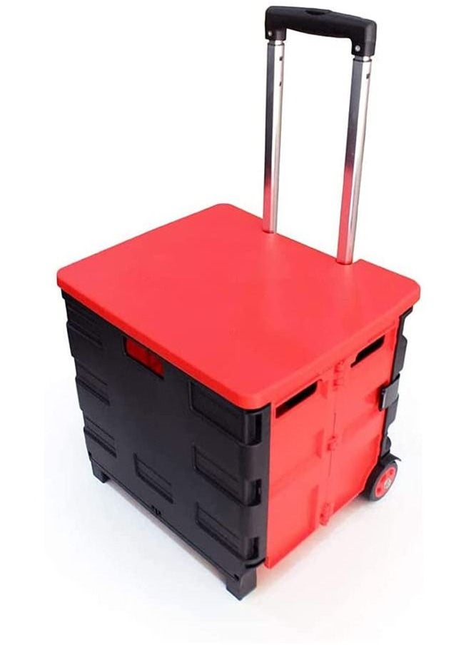 Folding Shopping Trolley Cart Box