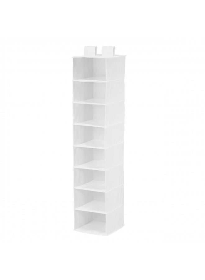 Honey-Can-Do 8-Shelf Hanging Closet Organizer, White SFT-01239 White