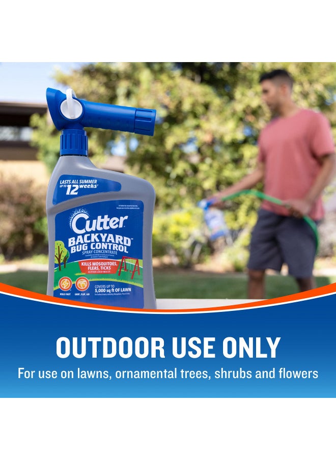 Cutter Backyard Ready To Use for Insects, 32 oz, Twin Pack