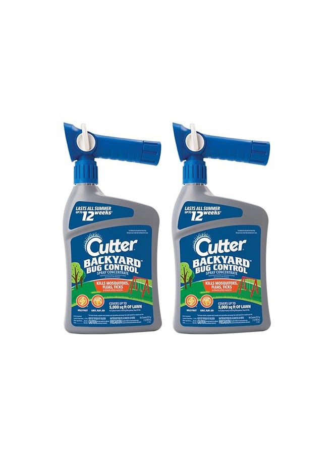 Cutter Backyard Ready To Use for Insects, 32 oz, Twin Pack