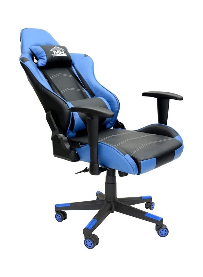 Video Computer Gaming Chair With Fully Reclining Foot Rest And Soft Leather