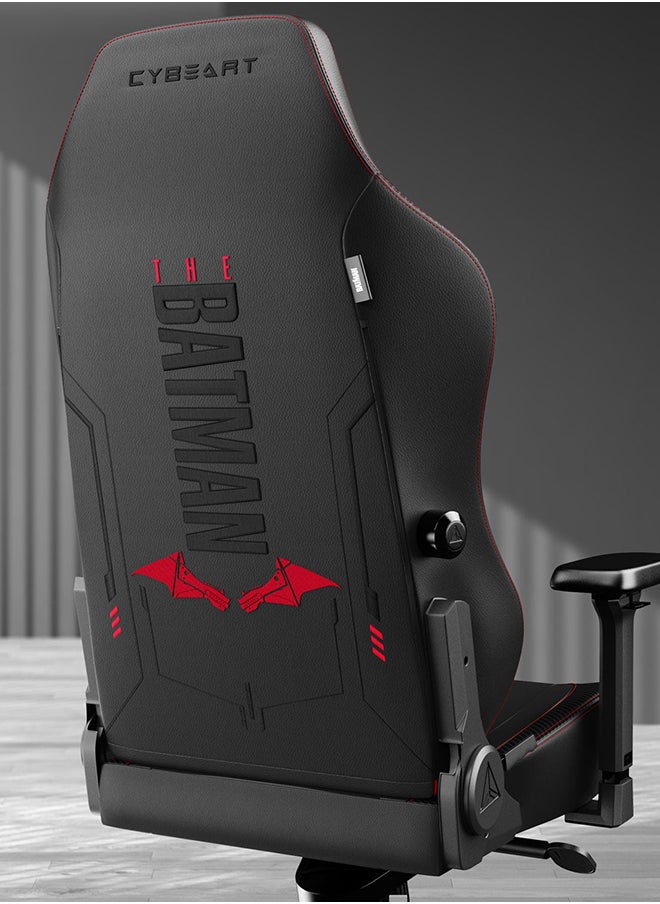 The Batman Gaming/Office Chair - DC Comics | 4D Armrest | Inbuilt Lumbar Support | Supreme PU Leather, Ergonomic, Recline And Tilt With 5 Year Warranty