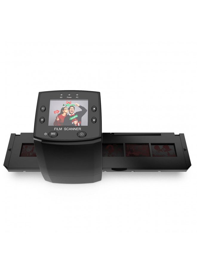 DIGITNOW! 135 Film Negative Scanner High Resolution Slide Viewer,Convert 35mm Film &Slide to Digital JPEG Save into SD Card, with Slide Mounts Feeder No Computer/Software Required