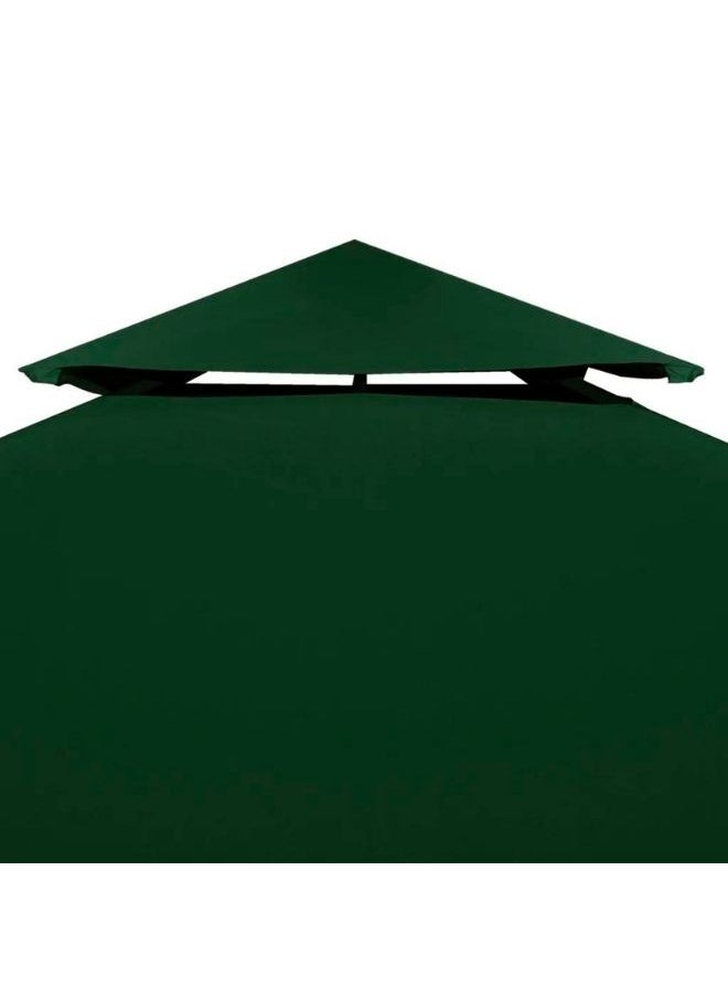 vidaXL Gazebo Cover Canopy Replacement 310 g / mGreen 3 x 3 m