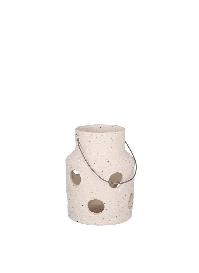 Suncoast Pietra Lantern Terracotta (S) - Beige