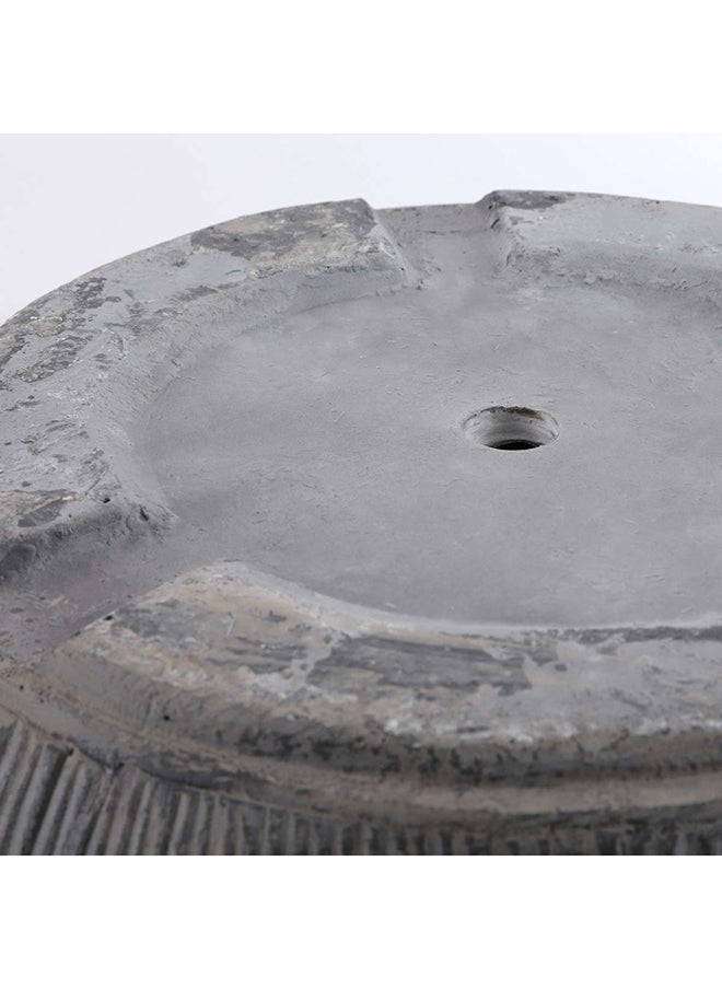 Zembla Round Pot (L)-Off White