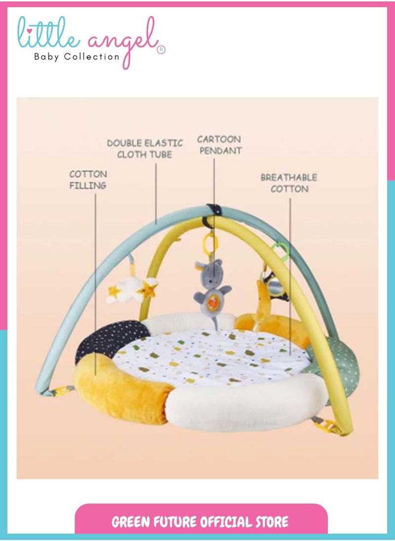 Baby Activity Gym Toys Playmat With Hanging Rattles