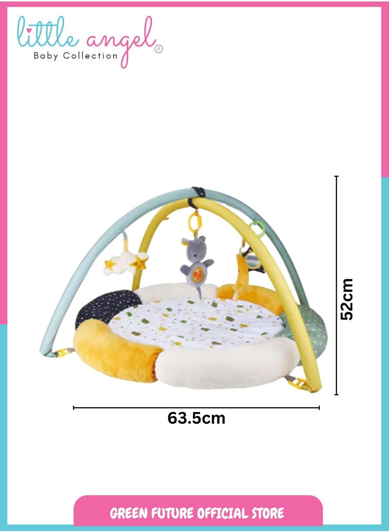 Baby Activity Gym Toys Playmat With Hanging Rattles