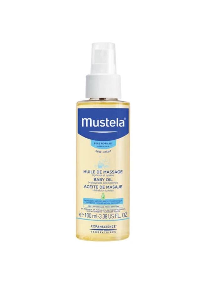 Mustela Baby Massage Oil with Avocado - 100 ml