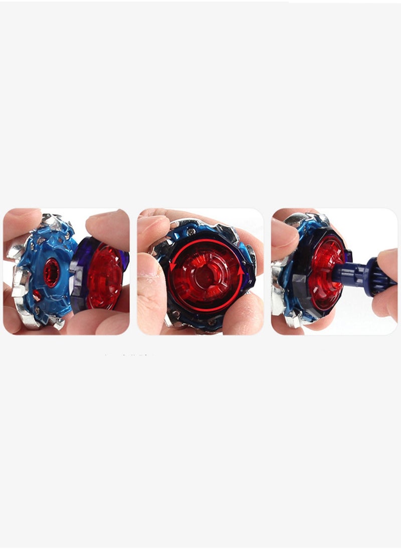 Beyblade Game Metal Fusion 4D Beyblade, X Beyblade Boxed with Launcher, (SB/BB345A-BX-33 Boxed Beyblade)