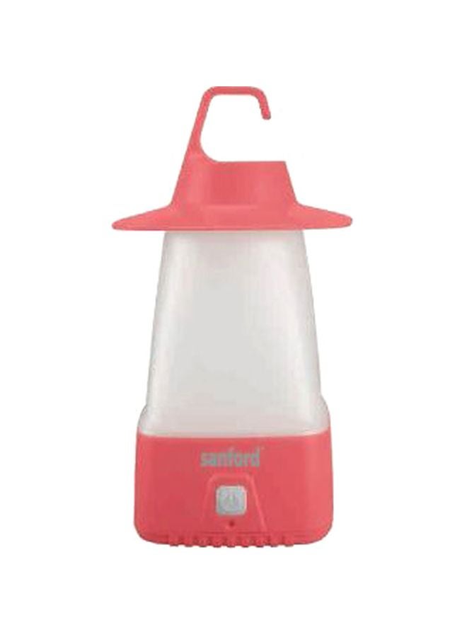 Rechargeable Emergency LED Lantern Pink/White