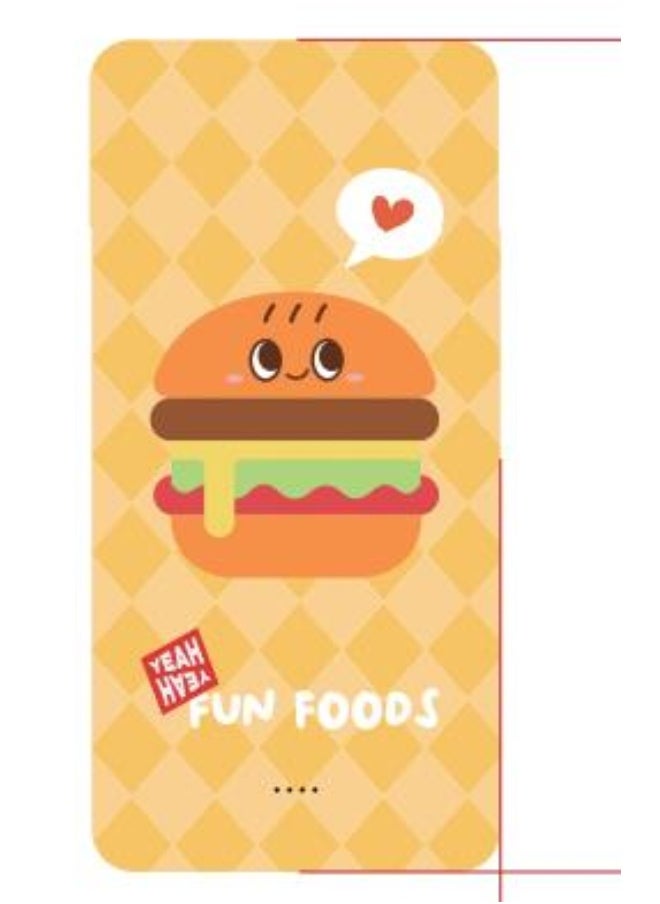 Happy Foods Collection 10000mAh Power Bank  Model: EPB2217(Hamburger)