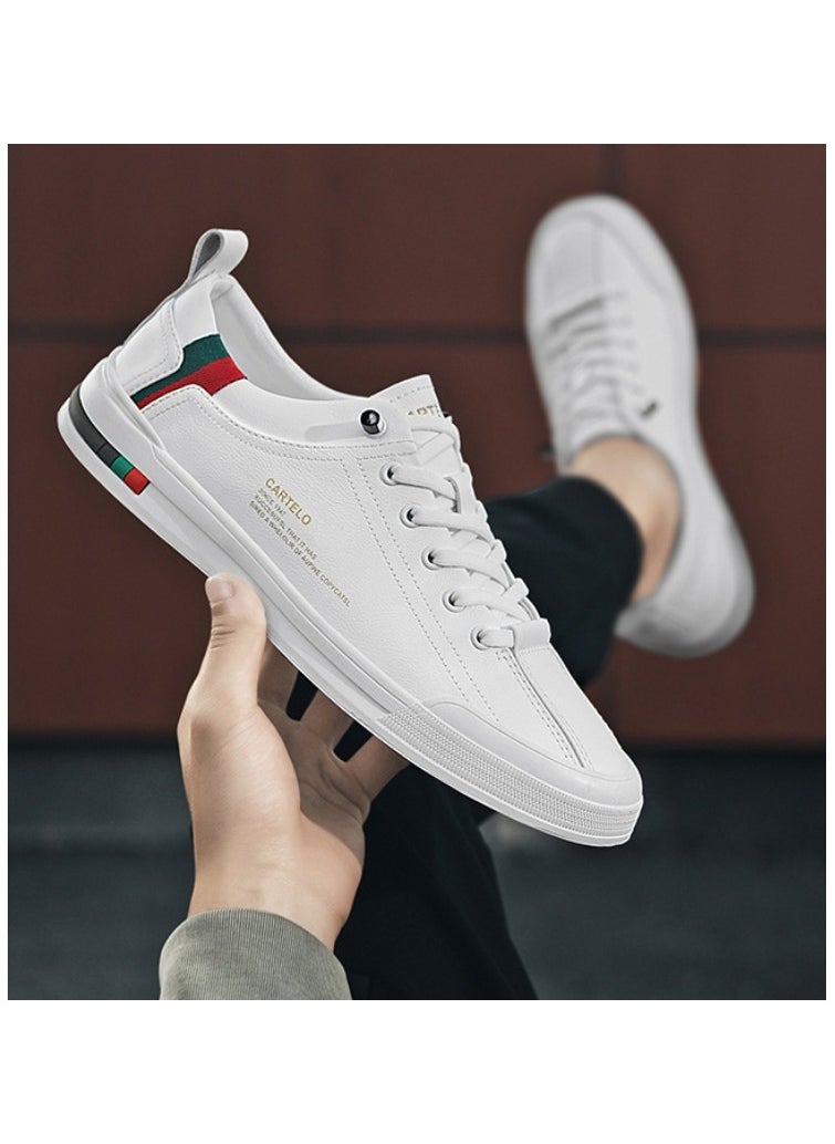 New CARTELO Sports And Leisure Shoes Low Cut Solid Color Business Board Shoes