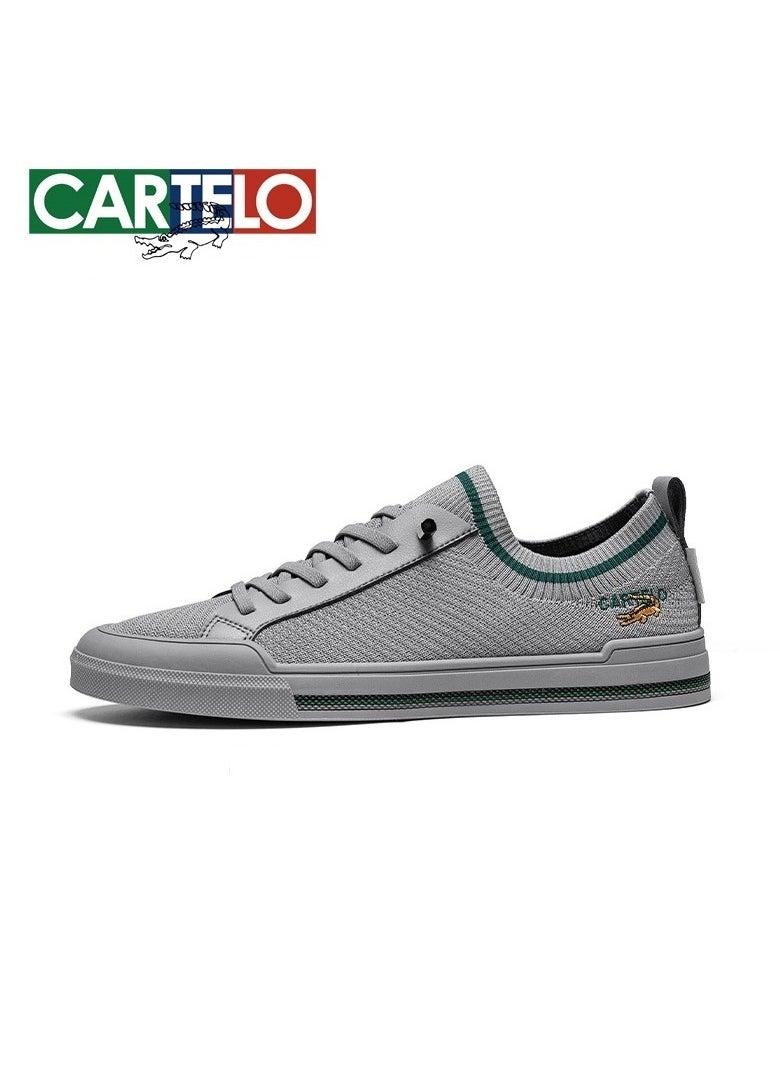 New CARTELO Sports And Leisure Shoes Low Cut Solid Color Business Board Shoes