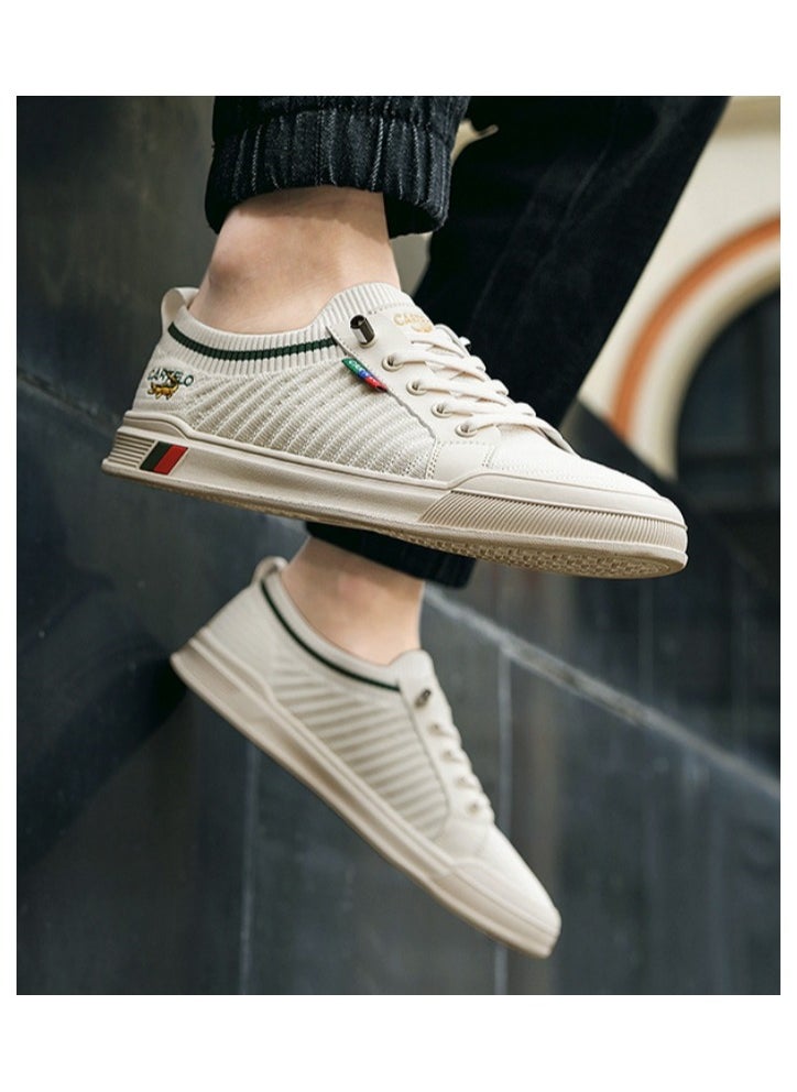 New CARTELO Sports And Leisure Shoes Low Cut Solid Color Business Board Shoes