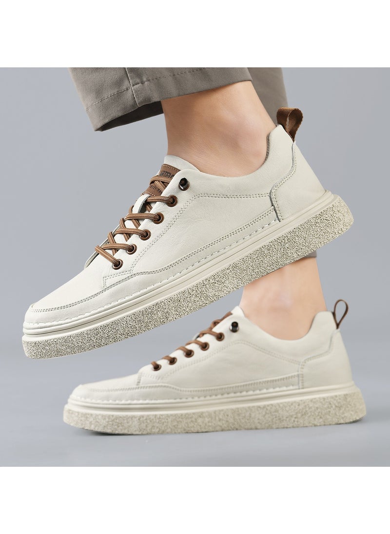 New CARTELO Sports And Leisure Shoes Low Cut Solid Color Business Board Shoes