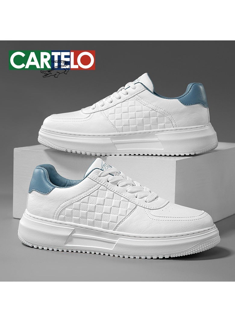 New CARTELO Sports And Leisure Shoes Low Cut Solid Color Business Board Shoes