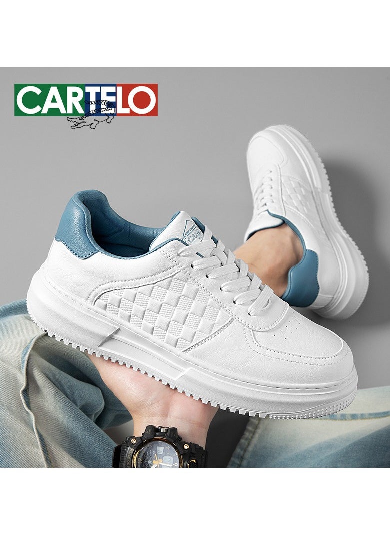 New CARTELO Sports And Leisure Shoes Low Cut Solid Color Business Board Shoes