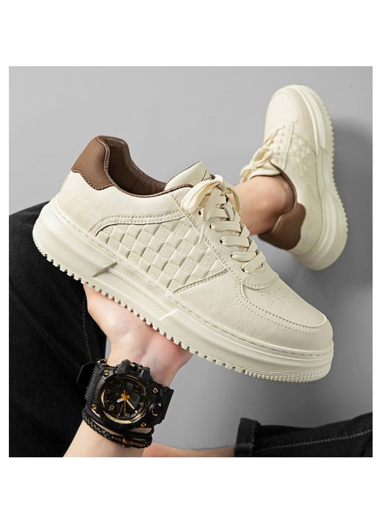 New CARTELO Sports And Leisure Shoes Low Cut Solid Color Business Board Shoes
