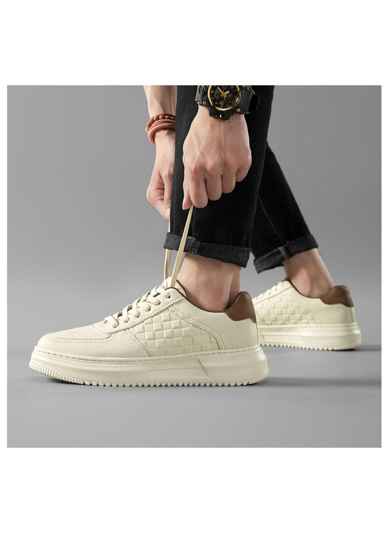 New CARTELO Sports And Leisure Shoes Low Cut Solid Color Business Board Shoes