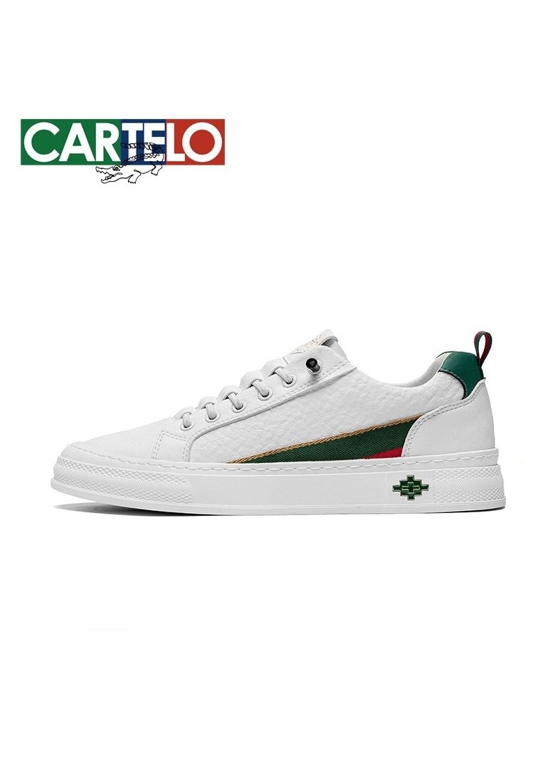 New CARTELO Sports And Leisure Shoes Low Cut Solid Color Business Board Shoes