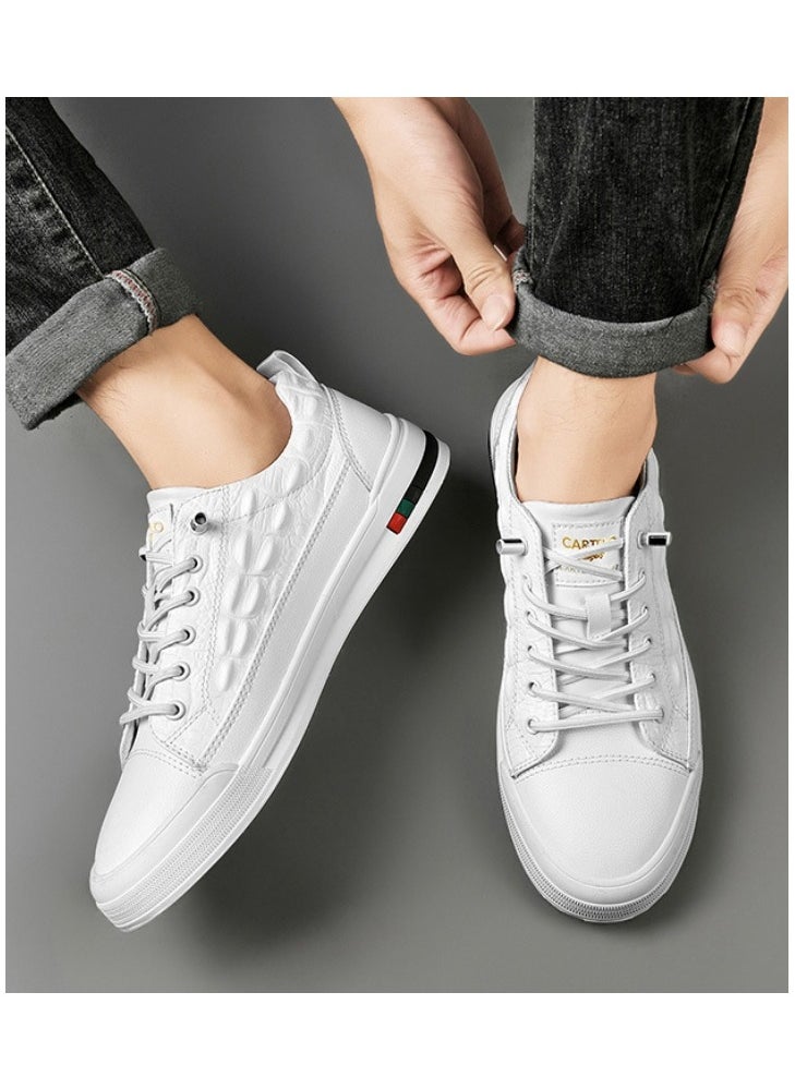 New CARTELO Sports And Leisure Shoes Low Cut Solid Color Business Board Shoes