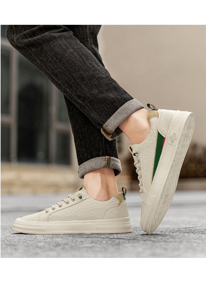 New CARTELO Sports And Leisure Shoes Low Cut Solid Color Business Board Shoes