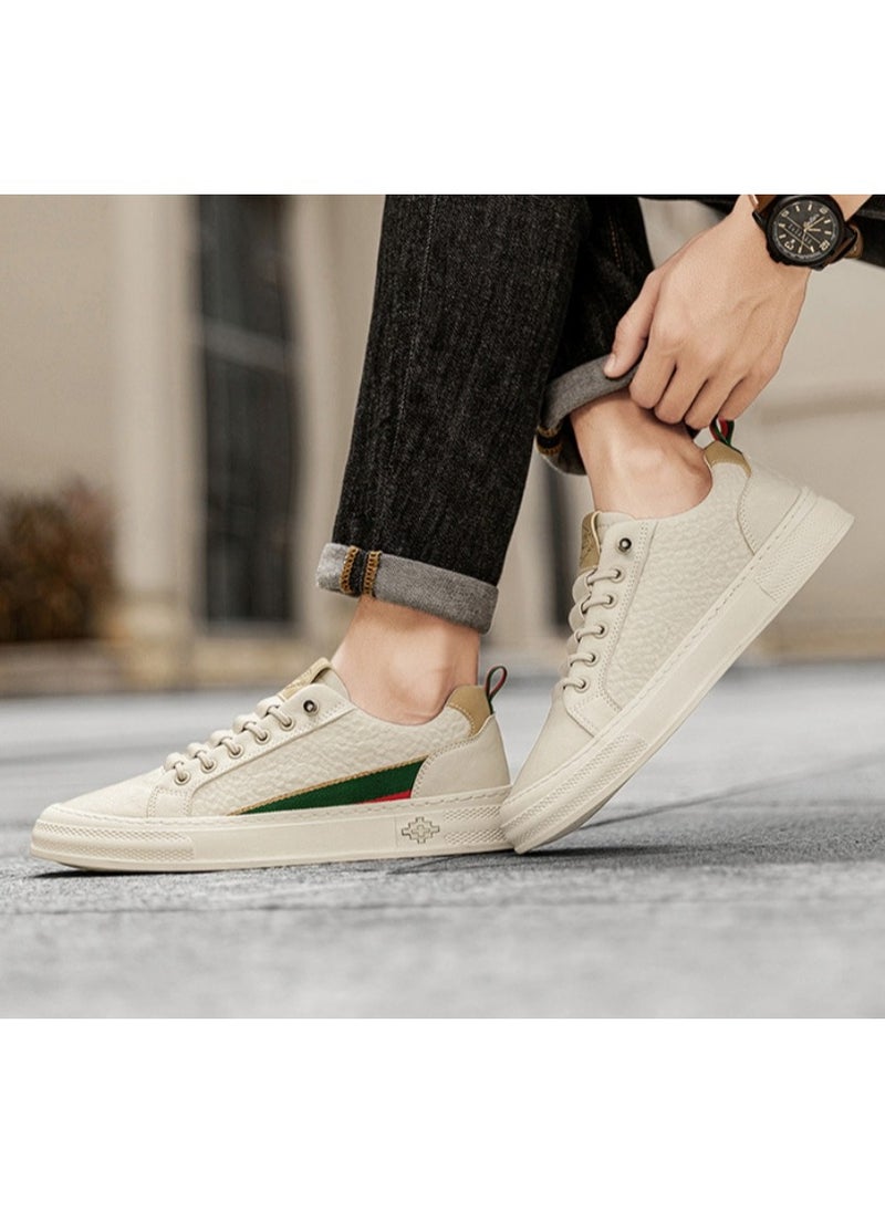 New CARTELO Sports And Leisure Shoes Low Cut Solid Color Business Board Shoes