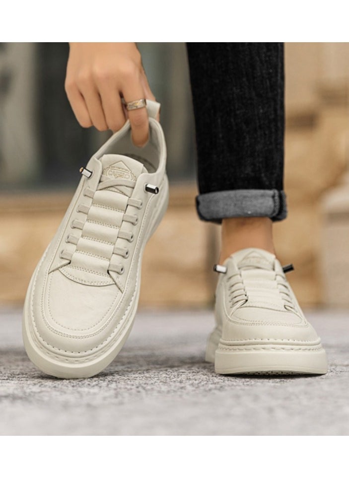 New CARTELO Sports And Leisure Shoes Low Cut Solid Color Business Board Shoes