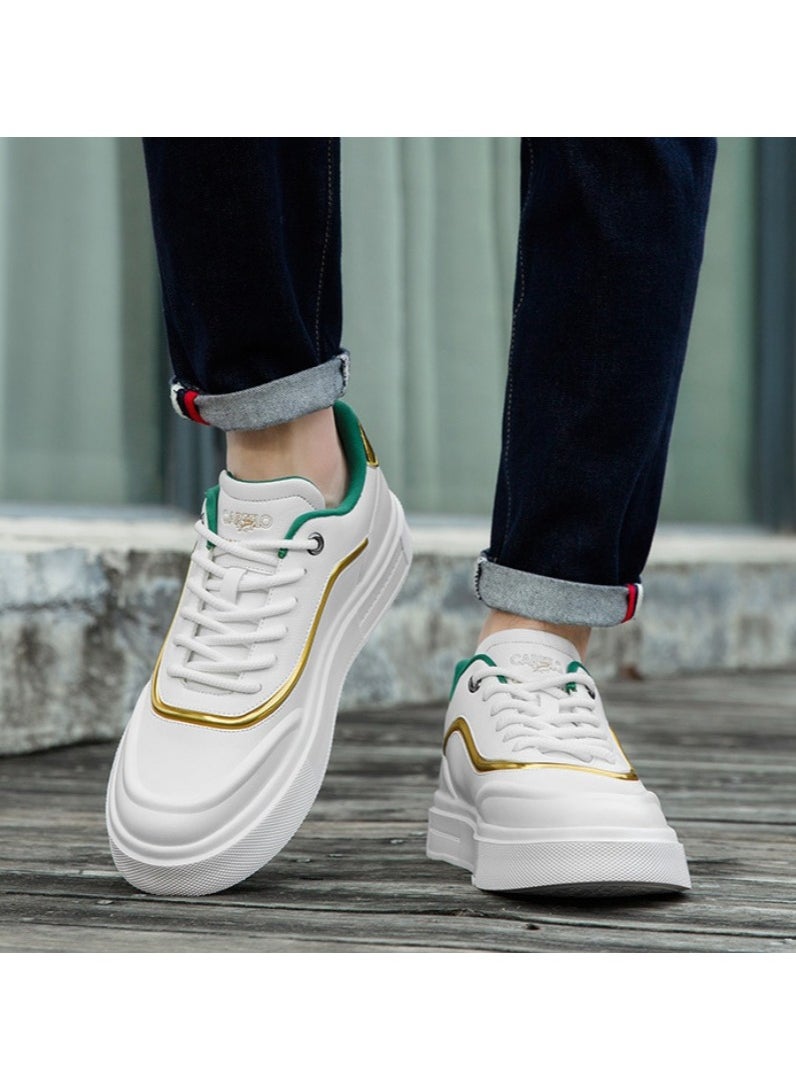 New CARTELO Sports And Leisure Shoes Low Cut Solid Color Business Board Shoes