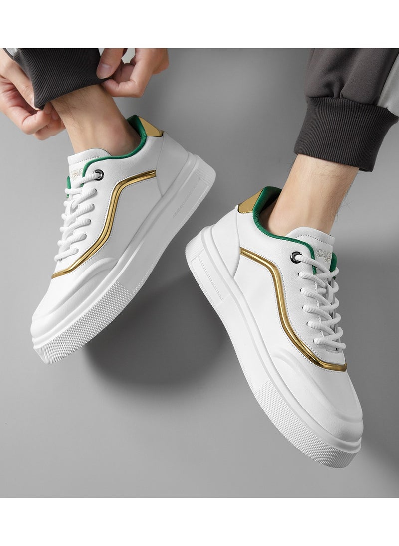 New CARTELO Sports And Leisure Shoes Low Cut Solid Color Business Board Shoes