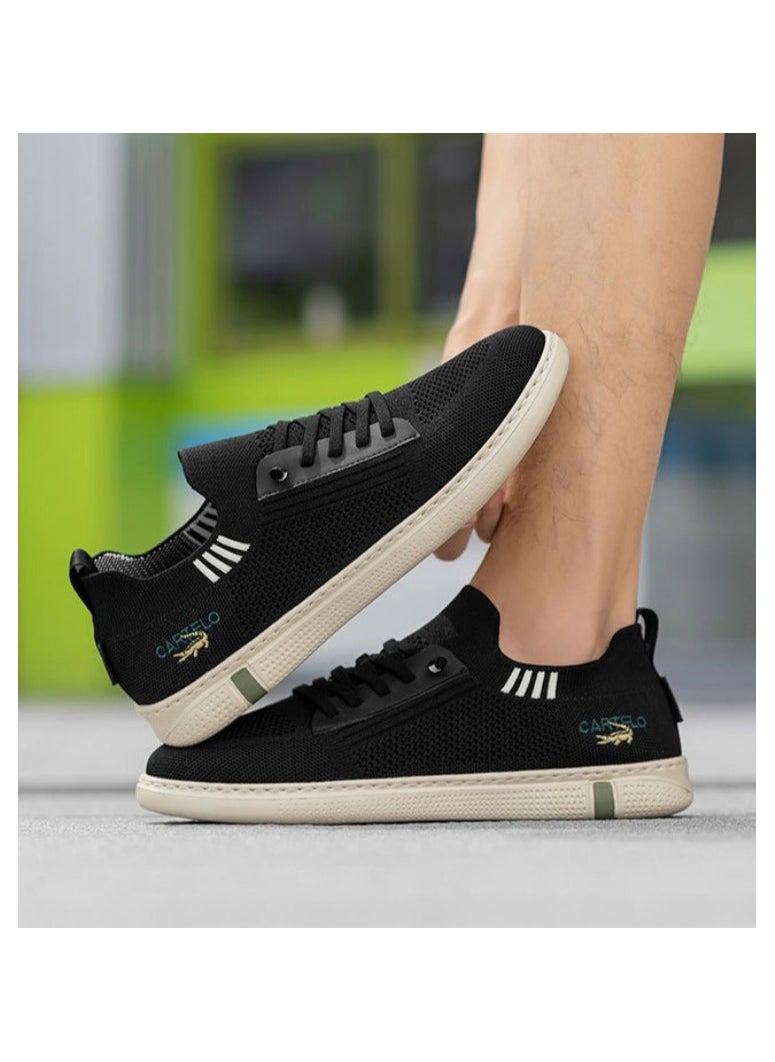 New CARTELO Sports And Leisure Shoes Low Cut Solid Color Business Board Shoes