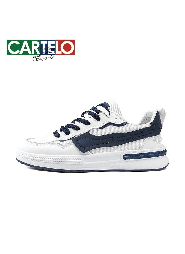 New CARTELO Sports And Leisure Shoes Low Cut Solid Color Business Board Shoes