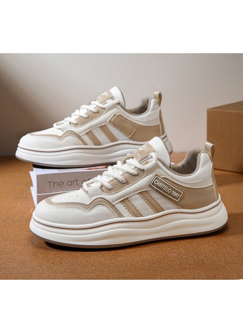 New CARTELO Sports And Leisure Shoes Low Cut Solid Color Business Board Shoes