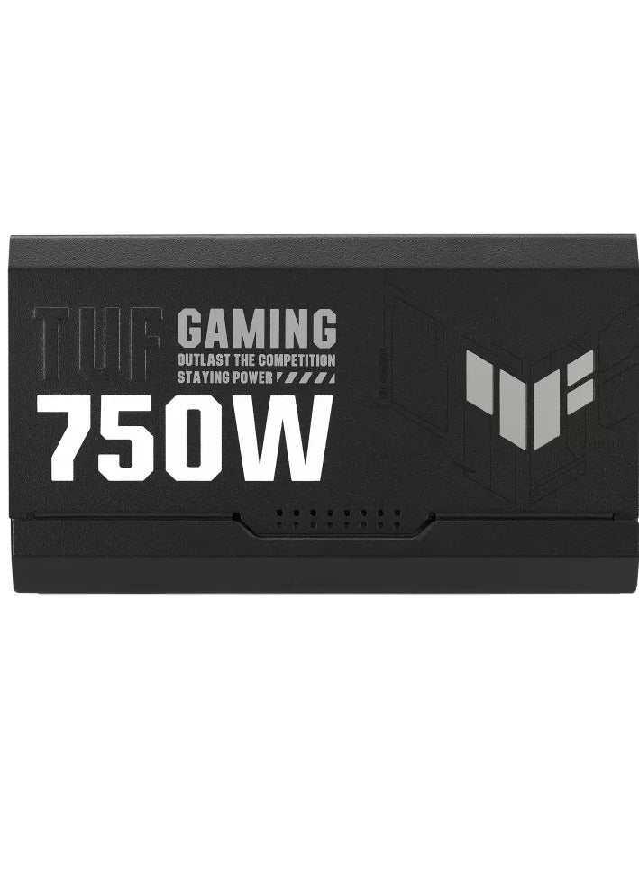 TUF Gaming 750W Gold (750 Watt, Fully Modular Power Supply, 80+ Gold Certified, ATX 3.1 Compatible,Intel Form Factor ATX12V, Military-grade Components, Dual Ball Bearing, Axial-tech Fan, PCB Coating)