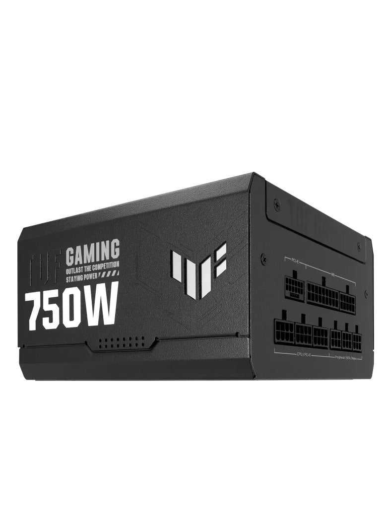 TUF Gaming 750W Gold (750 Watt, Fully Modular Power Supply, 80+ Gold Certified, ATX 3.1 Compatible,Intel Form Factor ATX12V, Military-grade Components, Dual Ball Bearing, Axial-tech Fan, PCB Coating)