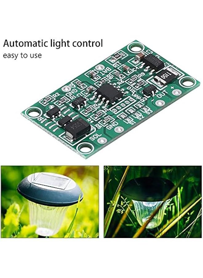 Microwave radars Sensor , 3 . 2V/3 . 7V Circuit Board Microwave radars Induction for 6V12V , Solar for char ge Controller Board for Home Solar Landscape Lights