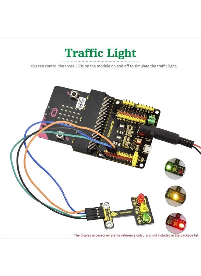 Microbit Sensor Breakout Board V2 I2C SPI Micro USB for BBC Micro:bit
