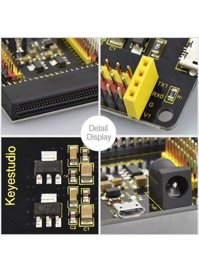 Microbit Sensor Breakout Board V2 I2C SPI Micro USB for BBC Micro:bit