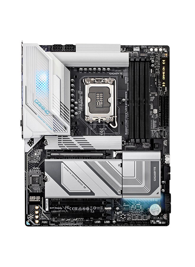 Z890 Gaming X Wi-Fi 7 LGA 1851 ATX Motherboard, Intel Z890 Chipset, 4x DDR5 DIMM Slots, Up to 256GB Max Memory, Wi-Fi 7 & BT 5.4, PCIe 5.0 x16, 4x M.2 Slots, 6x SATA 6Gb/s Ports, 2.5GbE LAN, USB 3.2 Gen 2x2 Type-C, RGB Fusion 2.0 Support, 10+2+1 Digital VRM, Enhanced Thermal Design, Z890-GAMING-X-WIFI7 Black/White