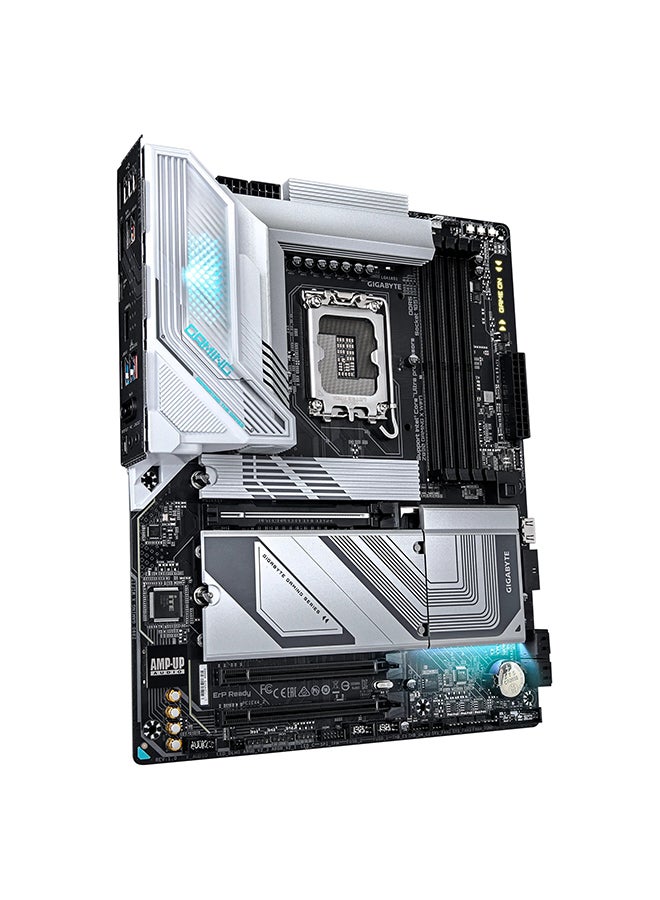 Z890 Gaming X Wi-Fi 7 LGA 1851 ATX Motherboard, Intel Z890 Chipset, 4x DDR5 DIMM Slots, Up to 256GB Max Memory, Wi-Fi 7 & BT 5.4, PCIe 5.0 x16, 4x M.2 Slots, 6x SATA 6Gb/s Ports, 2.5GbE LAN, USB 3.2 Gen 2x2 Type-C, RGB Fusion 2.0 Support, 10+2+1 Digital VRM, Enhanced Thermal Design, Z890-GAMING-X-WIFI7 Black/White