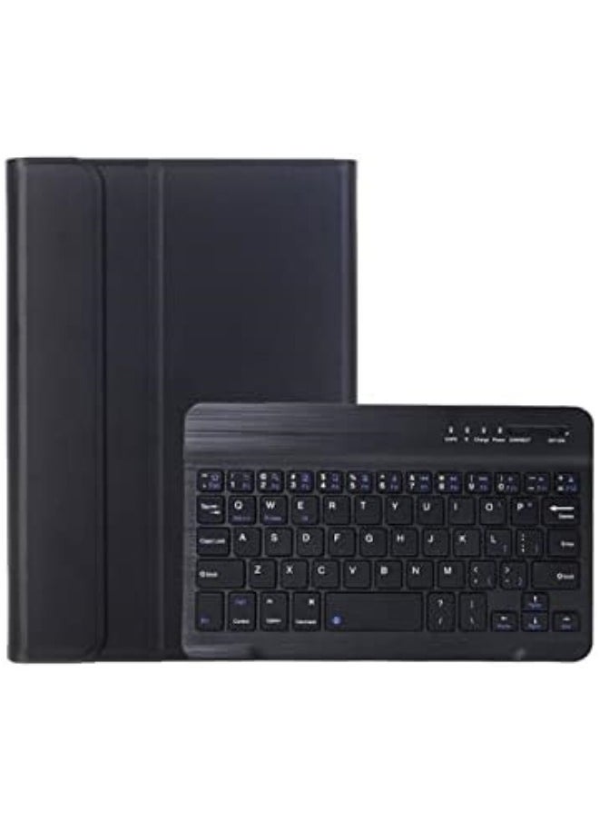 Arabic Keyboard Case Compatible with Samsung Galaxy Tab A9 plus+ 11 SM-X210/X216/X218 Slim PU Cover Detachable Wireless Galaxy Tab A9 Tablet Keyboard Case with Pen Holder