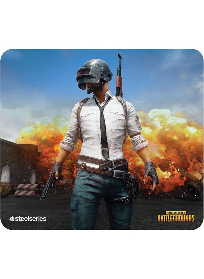 SteelSeries PUBG QcK Gaming Surface - Large Cloth Erangel - Optimized for Gaming Sensors - Maximum Control