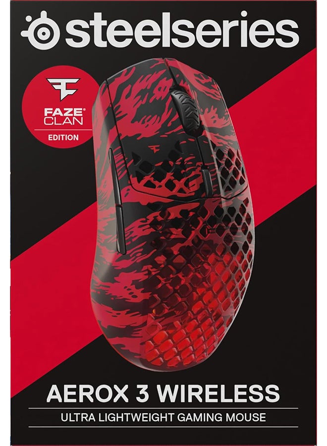 SteelSeries Aerox 3 Wireless Gaming Mouse - Faze Clan Edition