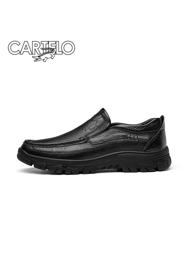 New CARTELO Comfortable Soft Soled Leather Shoes