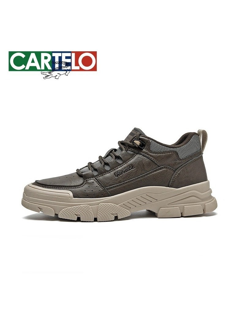 New CARTELO Comfortable Soft Soled Leather Shoes