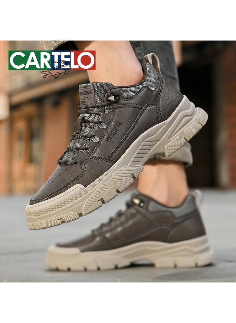 New CARTELO Comfortable Soft Soled Leather Shoes