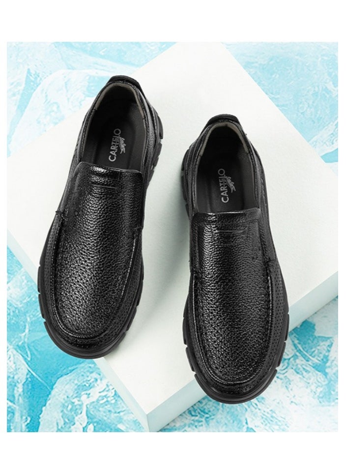 New CARTELO Comfortable Soft Soled Leather Shoes