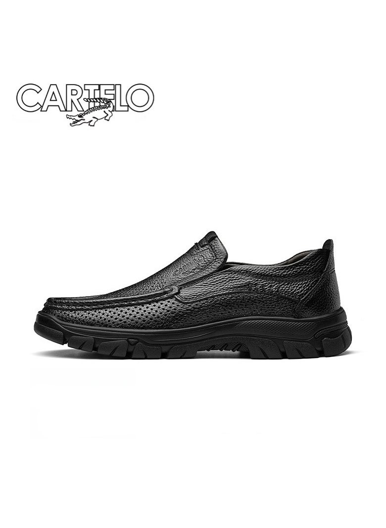 New CARTELO Comfortable Soft Soled Leather Shoes